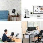 AP-7X Universal Aluminum Stand Desk Mount Holder for 4.7-9.7 inch Phone & Tablet PC - Image 10