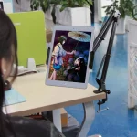Universal 360 Degree Rotating Flexible Long Arm Lazy Phone Tablet Pad Holder Clip Bracket - Image 4