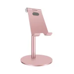Adjustable Aluminum Alloy Cell Phone Tablet Holder Desk Stand Mount - Image 2