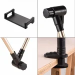 360 Degree Rotation Lazy Mount Folding Long Arm Phone Stand Holder for 4-14 Inch Tablet & Phone, 1 Arm, 2 Arm, 3 Arm - Image 5