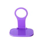 5 PCS Creative Collapsible Plastic Mobile Phone Charging Stand Portable Mobile Phone Charging Companion, Random Color Delivery - Image 4