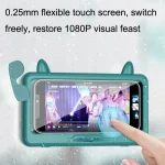Bathroom Waterproof Mobile Phone Holder Bathing Watch TV Removable Touch Screen Mobile Phone Case - Image 5
