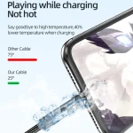 CC57 540 Degrees Rotary Magnetic Fast Charging Data Cable, 1m + 8Pin + Red, 2m + 8Pin + Red, 1m + 8Pin + Black, 2m + 8Pin + Black - Image 4