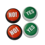 3 PCS Party Knowledge Quiz Game Electronic Squeeze Sound Box Answer Toy, Green YES, Red NO, Blue SORRY, Red with Light BULLSHIT, Daren show, Laugh and Cry - Image 5