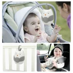 Baby Bedside Hanging Bell Sound Soothing Sleep Soft Owl Music Box Toy, Owl Music Box - Image 4