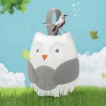 Baby Bedside Hanging Bell Sound Soothing Sleep Soft Owl Music Box Toy, Owl Music Box - Image 5