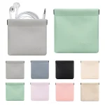 2 PCS Baona Earphone Data Cable Storage Bag Mini Portable U Disk Earphone Bag, Small, Large - Image 2