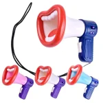 Children Handheld Microphone Speakers Sounder Loudspeaker Electric Music Tricks Toys, Random Color Delivery - Image 2