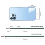 Power Vehicle Mobile Phone Anti-lost Lanyard With Patch,Style:, Hanging Neck Model, Crossbody Model - Image 3