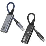 MH339A Type-c / USB-c Adapter Cable Mobile Phone Live Audio Charging Cable, MH339A (Gray), MH339A (Black) - Image 2
