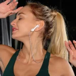 AIRPODS Wireless Headset Anti-lost Chain Strong Magnetic Sleeve Titanium Steel Stainless Steel Color Retention Anti-lost Necklace, Golden, Rose Gold, Black Gold, Steel Color - Image 6