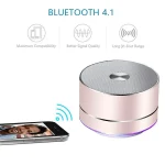 LENRUE Portable Wireless Bluetooth Speaker Stereo Led Speakers with Built-in Mic MP3 MINI Subwoof Smart Column Loudspeaker, TBD049445801A, TBD049445801B, TBD049445801C, TBD049445801D - Image 4