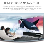 TOPROAD High Power 10W HIFI Portable Wireless Bluetooth Speaker Stereo Soundbar TF FM USB Subwoofer Column for Computer TV Phone - Image 7