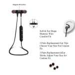 MoreBlue S07 Wireless Bluetooth Earphones Metal Magnetic Stereo Bass Headphones Cordless Sport Headset Earbuds With Microphone - Image 11