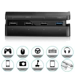 2 PCS Extend USB Adapter Accessories for Play Station 4 Slim Console USB HUB 3.0 High Speed - Image 5