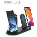 HQ-UD20 Mobile Phone Watch Multi-Function Charging Stand Wireless Charger for Phones & Apple Watch & Airpods, HQ-UD20 - Image 7