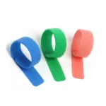 10 PCS Candy-colored Power Cord Hook and Loop Fastener Strip, Random Color Delivery, 180 x 20mm - Image 3