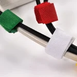 10 PCS Candy-colored Power Cord Hook and Loop Fastener Strip, Random Color Delivery, 180 x 20mm - Image 4
