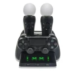 iPlay Gamepad Charger Multifunctional Charging Base For PS4 / PS4 Move / PS VR - Image 4