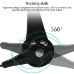 PS3 Headset Wireless Headphones Bluetooth Earphone Bluetooth 5.0, Black, White - Image 3