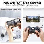 8 Pin To USB2.0+8 Pin Interface OTG Sdapter, Support IOS System - Image 5