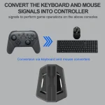 Keyboard And Mouse Converter For PS4/Switch/PS4 Pro/XBOX ONE, Black, Support Audio Models - Image 8