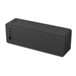 F2 Mini Wireless Computer Card Subwoofer Bluetooth Speaker, Black, Silver - Image 3