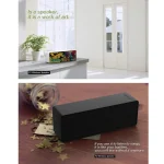 F2 Mini Wireless Computer Card Subwoofer Bluetooth Speaker, Black, Silver - Image 8