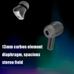 Wireless Touch Digital Display Bluetooth Earphone, Black, White - Image 4