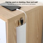 BF1805 5 PCS Plastic Concealed Cable Stick-On Cable Management Box - Image 5