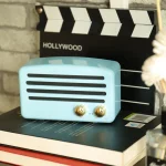 T5 Retro Gramophone Bluetooth Speaker Portable Wireless Outdoor Mini Speaker, Pink, Blue, Black, Green - Image 4