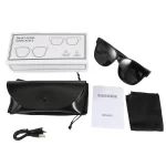 A13 Smart Audio Sunglasses Bluetooth Earphone, Dark Gray, Brown, Dark Green - Image 9