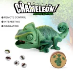 8888 Children Electric Infrared Remote Control Crawling Chameleon Colorful Breathing Light Tricky Toy - Image 2