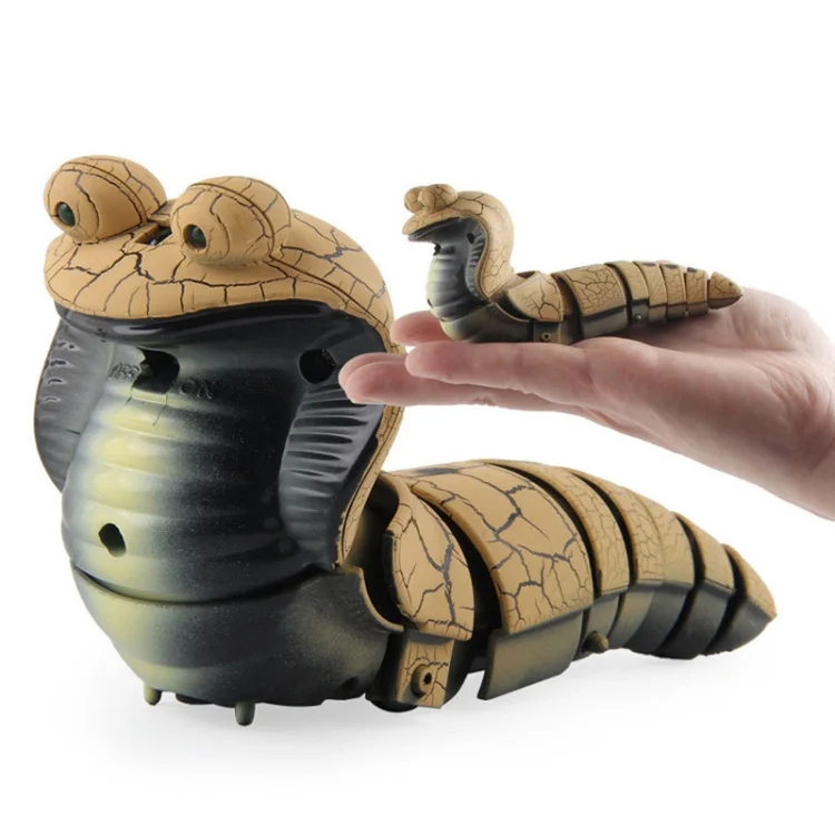 TBD0548901001A_1.webp 7702 Infrared Remote Control Simulation Cobra Tricky Toy, Cobra (Gray), Cobra (Purple) - Image 7