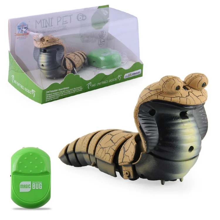TBD0548901001A_3.webp 7702 Infrared Remote Control Simulation Cobra Tricky Toy, Cobra (Gray), Cobra (Purple) - Image 9