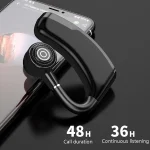 V10P Wireless Bluetooth V5.0 Sport Headphone without Charging Box Support Voice Reception, Black, Red, Sky Blue - Image 2