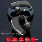 V10P Wireless Bluetooth V5.0 Sport Headphone without Charging Box Support Voice Reception, Black, Red, Sky Blue - Image 3