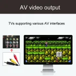 SFC620 Mini 8-Bit TV Game Console Built-In 620 Games, Supports AV Output, SFC620(US Plug), SFC620(EU Plug), SFC620(UK Plug) - Image 5