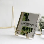 4 PCS Desktop Iron Art Plating Bracket for iPad / CD Display / Cookbook / Plate, Golden, Rose Gold - Image 4