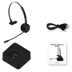 M97 Bluetooth 5.0 Headset Mono Bluetooth Earphone With Charging Base - Image 12