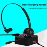 M97 Bluetooth 5.0 Headset Mono Bluetooth Earphone With Charging Base - Image 6