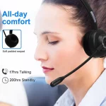 M97 Bluetooth 5.0 Headset Mono Bluetooth Earphone With Charging Base - Image 9