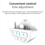 Gamepad Sound Card Headset Adapter For Xbox One Xbox Series / X / S / PS5, White, Black - Image 3