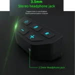 Gamepad Sound Card Headset Adapter For Xbox One Xbox Series / X / S / PS5, White, Black - Image 8