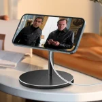 For MagSafe Magnetic Wireless Charging Stand, Colour: FJ03 Black, FJ03 Black, FJ03 Dark Gray, FJ03 Bright Silver, FJ03 Rose Gold, F13 Black, F13 Bright Silver - Image 8