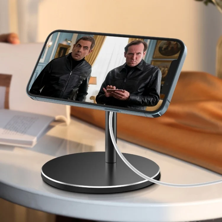 TBD0558080601_2.webp For MagSafe Magnetic Wireless Charging Stand, Colour: FJ03 Black, FJ03 Black, FJ03 Dark Gray, FJ03 Bright Silver, FJ03 Rose Gold, F13 Black, F13 Bright Silver - Image 8