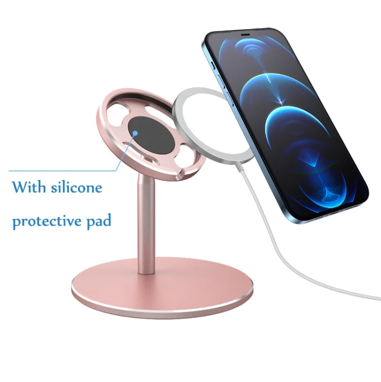 TBD0558080601_B2.webp For MagSafe Magnetic Wireless Charging Stand, Colour: FJ03 Black, FJ03 Black, FJ03 Dark Gray, FJ03 Bright Silver, FJ03 Rose Gold, F13 Black, F13 Bright Silver - Image 3