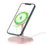 For MagSafe Magnetic Wireless Charging Stand, Colour: FJ03 Black, FJ03 Black, FJ03 Dark Gray, FJ03 Bright Silver, FJ03 Rose Gold, F13 Black, F13 Bright Silver - Image 5