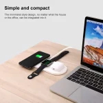 KT-W50A8 3 in 1 10W Multi-Function Bracket Wireless Charger for iPhones / iWatch / AirPods - Image 5