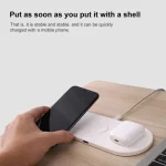 KT-W50A8 3 in 1 10W Multi-Function Bracket Wireless Charger for iPhones / iWatch / AirPods - Image 6